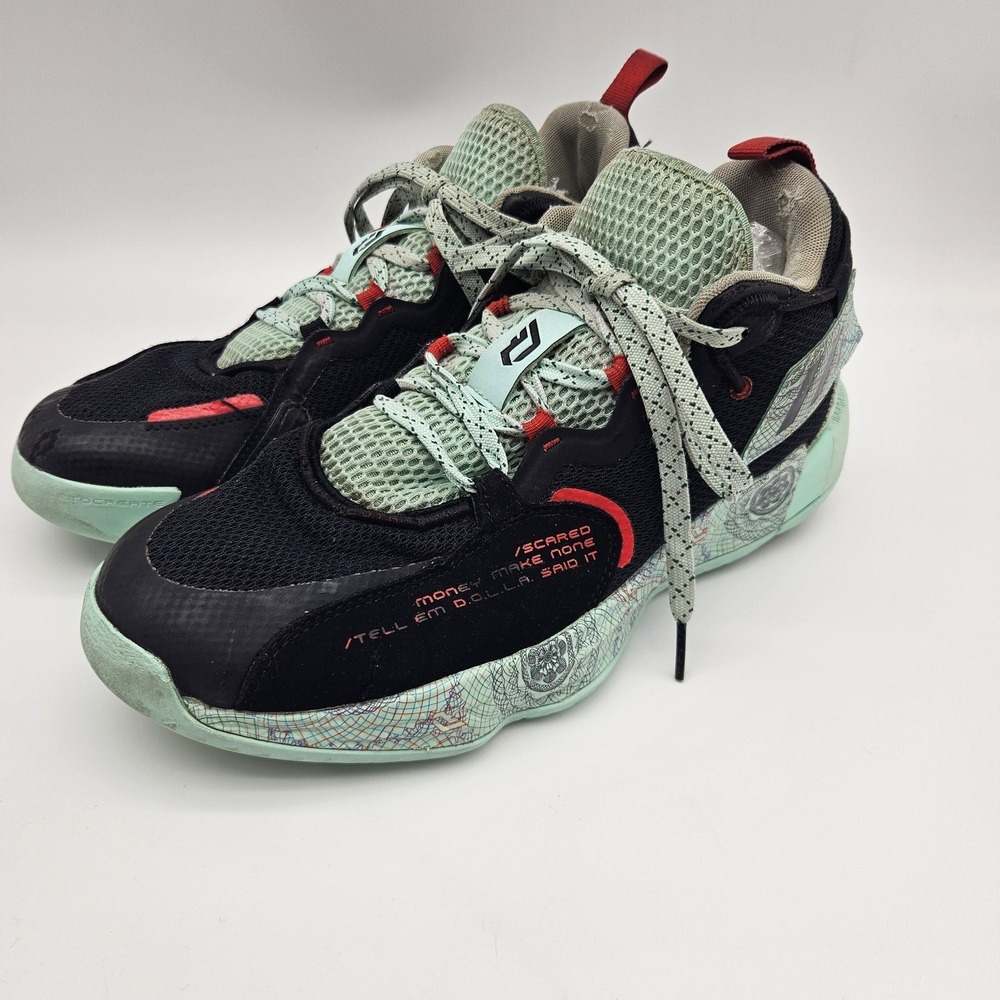 Adidas Dame 7 Shoes‎ Mens Size 10.5 Basketball Performance Lillard H68607